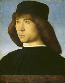 Portrait of a Young Man, c.1490 von Giovanni Bellini