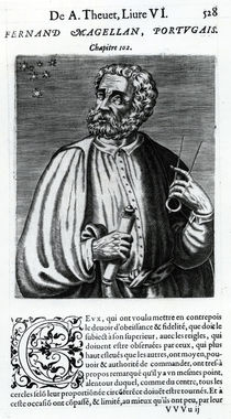 Ferdinand Magellan, 16th Century von Andre Thevet