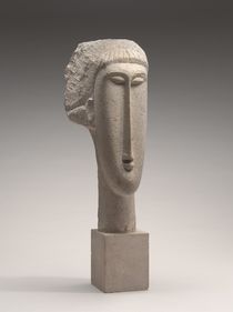 Head of a Woman, c.1910-1911 by Amedeo Modigliani