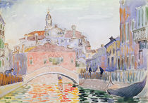 Canal in Venice von Henri-Edmond Cross