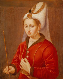 Portrait presumed to be Catherine Cornaro by Giovanni Bellini