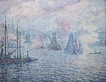 The Port of Rotterdam, or The Fumes by Paul Signac