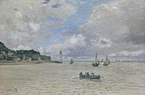 The Lighthouse of the Hospice by Claude Monet