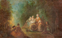 Gallant Reunion von Jean-Baptiste Joseph Pater