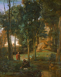 Democritus and the Abderites von Jean Baptiste Camille Corot