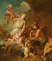 Venus asks Vulcan weapons for Aeneas by Charles de Lafosse