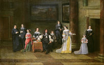 Portrait of a Family in an Interior by Anthonie Palamedesz
