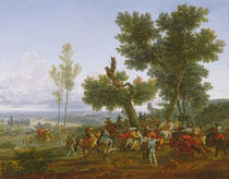 The Meeting of Henry IV, King of France and Navarre von Nicolas Antoine Taunay