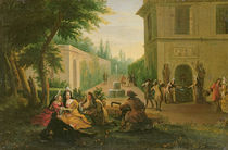 Lunch in a Park by Francois Boucher