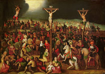 The Crucifixion by Frans II the Younger Francken