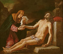 Jesus Mourned by the Virgin by Guercino