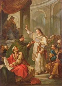 The Sermon of St. Stephen, 1745 by Charles Joseph Natoire