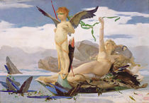 Eros and Aphrodite by Edouard Toudouze