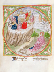 Ms. 28/1378 fol.83v The Lamb on Mount Zion by French School