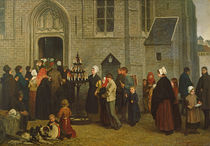 Pilgrimage to Diegem by Charles de Groux