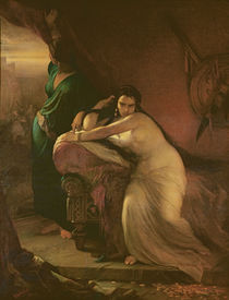 The Remorse of Delilah, 1862 von Louis Gallait
