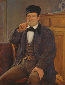 Portrait of the father of the artist by Louis Pion