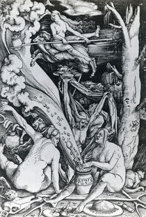 The Witches at the Sabbath by Hans Baldung Grien