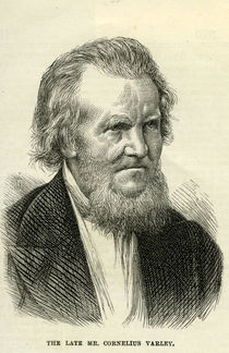 Cornelius Varley from 'The Illustrated London News' 25th October by English School