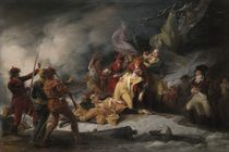 The Death of General Montgomery in the Attack on Quebec von John Trumbull