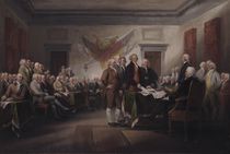 The Declaration of Independence von John Trumbull