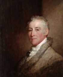 Colonel John Trumbull, 1818 by Gilbert Stuart