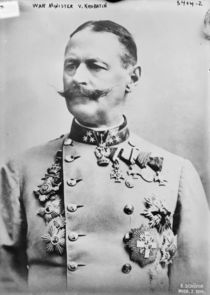 War Minister V. Krobatin, 1914 von Austrian Photographer