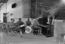 US Army Jazz Band, 1914-18 von American Photographer