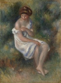 The Bather, c.1900 by Pierre-Auguste Renoir