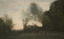 The Dance of the Nymphs, 1865-70 von Jean Baptiste Camille Corot