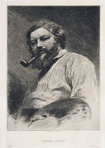 Gustave Courbet, 1882 von Etienne Gabriel Bocourt