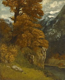 The Glen at Ornans, 1866 von Gustave Courbet