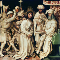Pilate Washing his Hands, left panel from a triptych by Hans Holbein the Elder