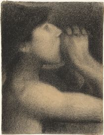Echo, Study for ' Bathers at Asnieres' by Georges Pierre Seurat