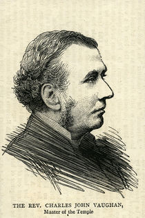 The Rev.Charles John Vaughan by English School