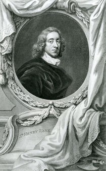 Portrait of Sir Henry Vane by Jacobus Houbraken