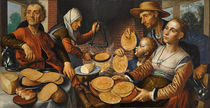 The Pancake Bakery, 1560 by Pieter Aertsen