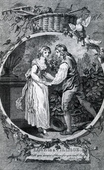 Love in a Village, 1791 von Francis Wheatley