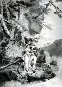 St Preux and Julia, 1786 von Francis Wheatley