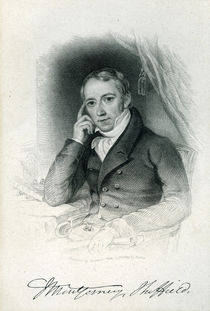 James Montgomery, c.1820 von Thomas Barber