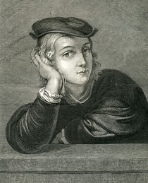 Raphael at the age of 15 by English School