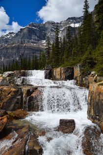 Giant's steps, Lake Louise, Canadian Rockies by Geoff Amos
