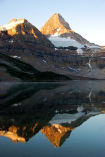 Mount Assiniboine and Lake Magog by Geoff Amos
