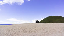 Ahu Nau Nau - Anakena - Osterinsel - Easter Island von sasto