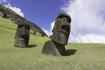 Moais - Rano Raraku - Osterinsel - Easter Island von sasto