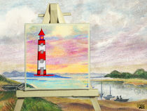 Leuchtturm by Norbert Hergl