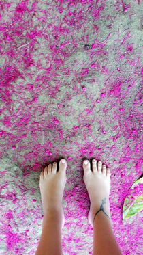 Pink floor by Raphaela Cantarelli