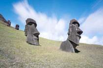 Moais Rano Raraku - Osterinsel - Easter island von sasto