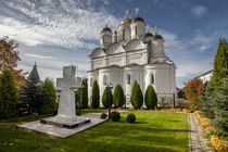 Church and the cross von Sergey Yanickovskiy