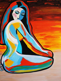 ABSTRACT WOMAN 2 by Nora Shepley